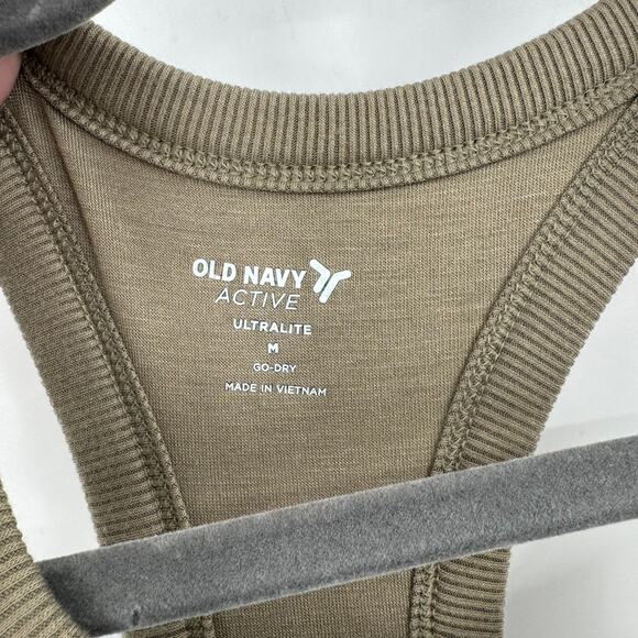 Old Navy Active Ultralite Womens Medium Green Athletic Racerback Tank Maxi Dress - Picture 7 of 10